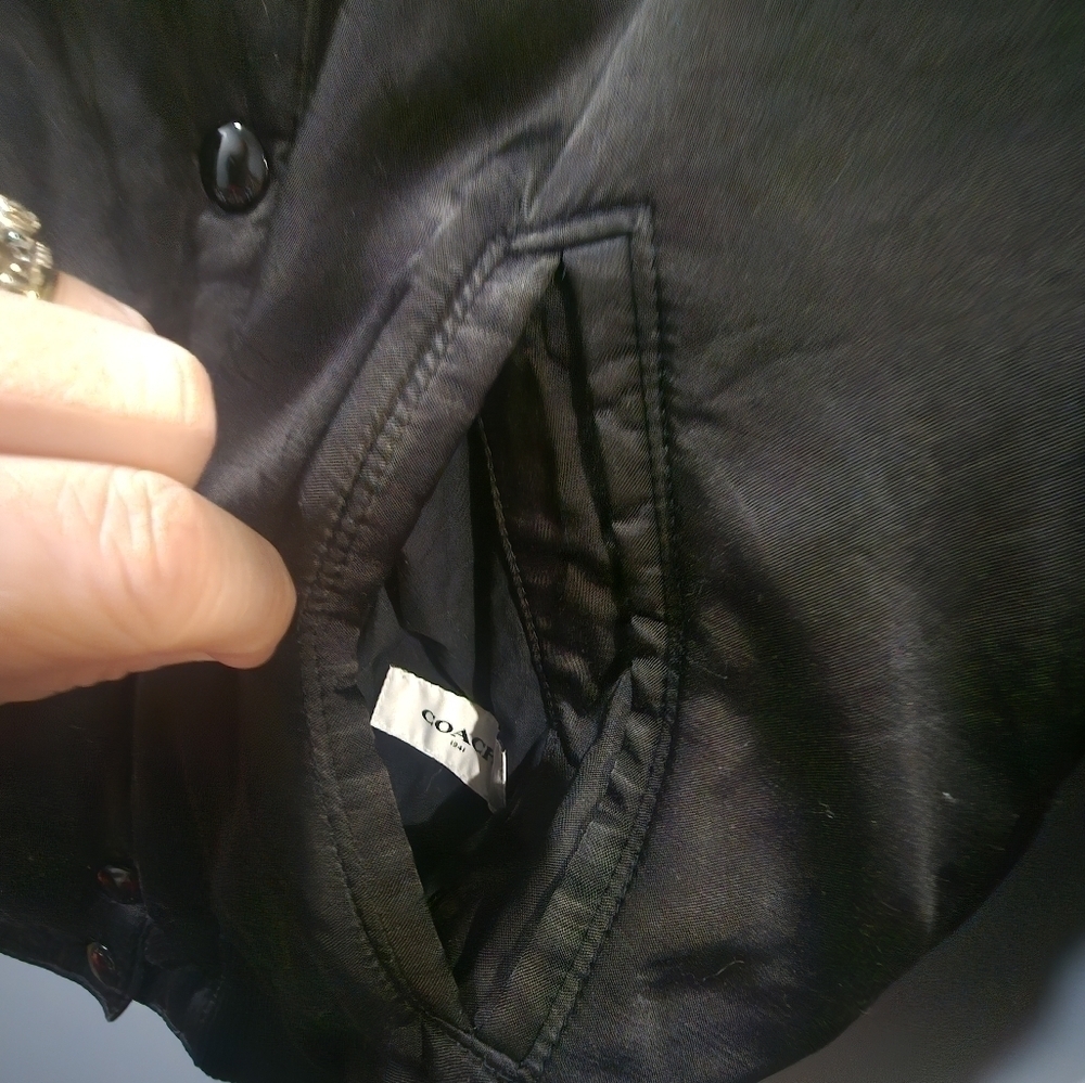 Coach Reversible Puffer Bomber Jacket - Picture 15 of 16